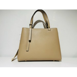 SAC LILLE CUIR TAUPE